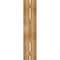 Ekena Millwork Spaced Board-n-Batten Shutters w/Z-Bar, Rough Sawn Western Red Cedar, 11 1/4W x 50H, PR RBS06Z11X050RWR - alternate 2